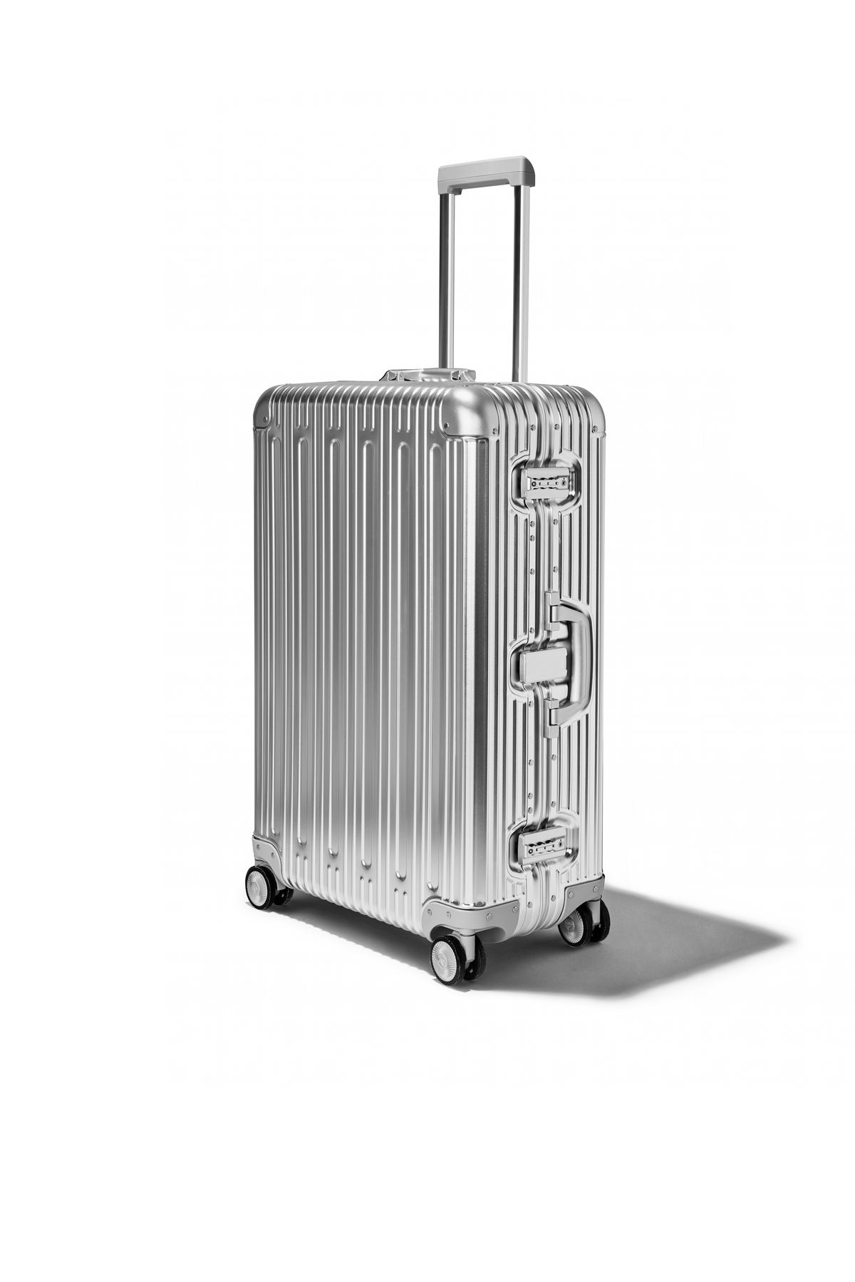 Prezor Aluminum Suitcase - Silver