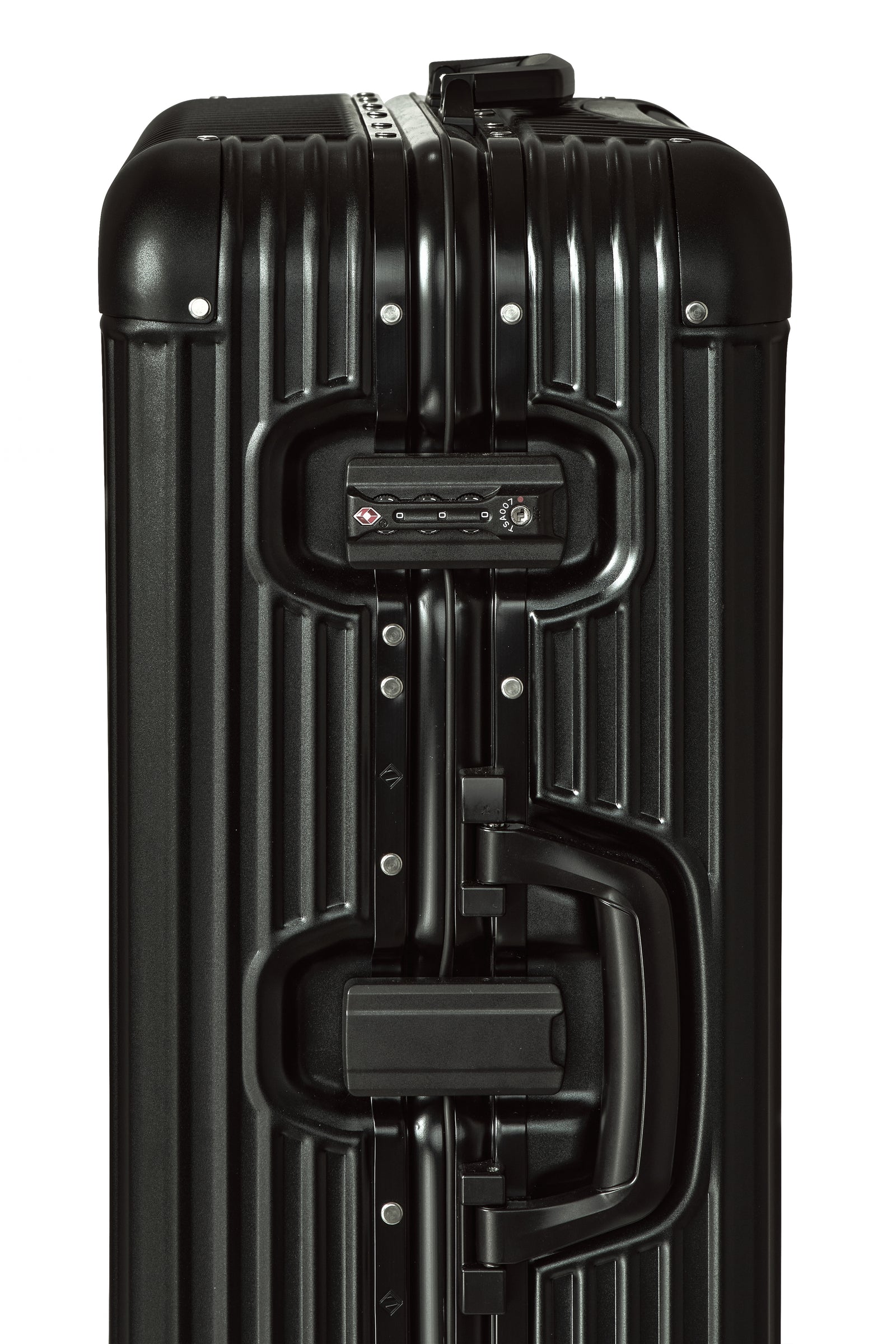 Prezor Aluminum Suitcase - Graphite Black