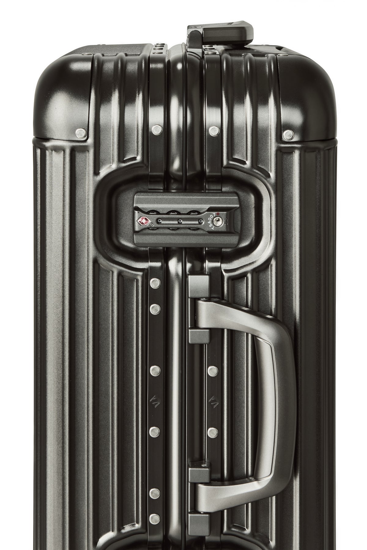 Prezor Aluminum Suitcase - Metallic Grey