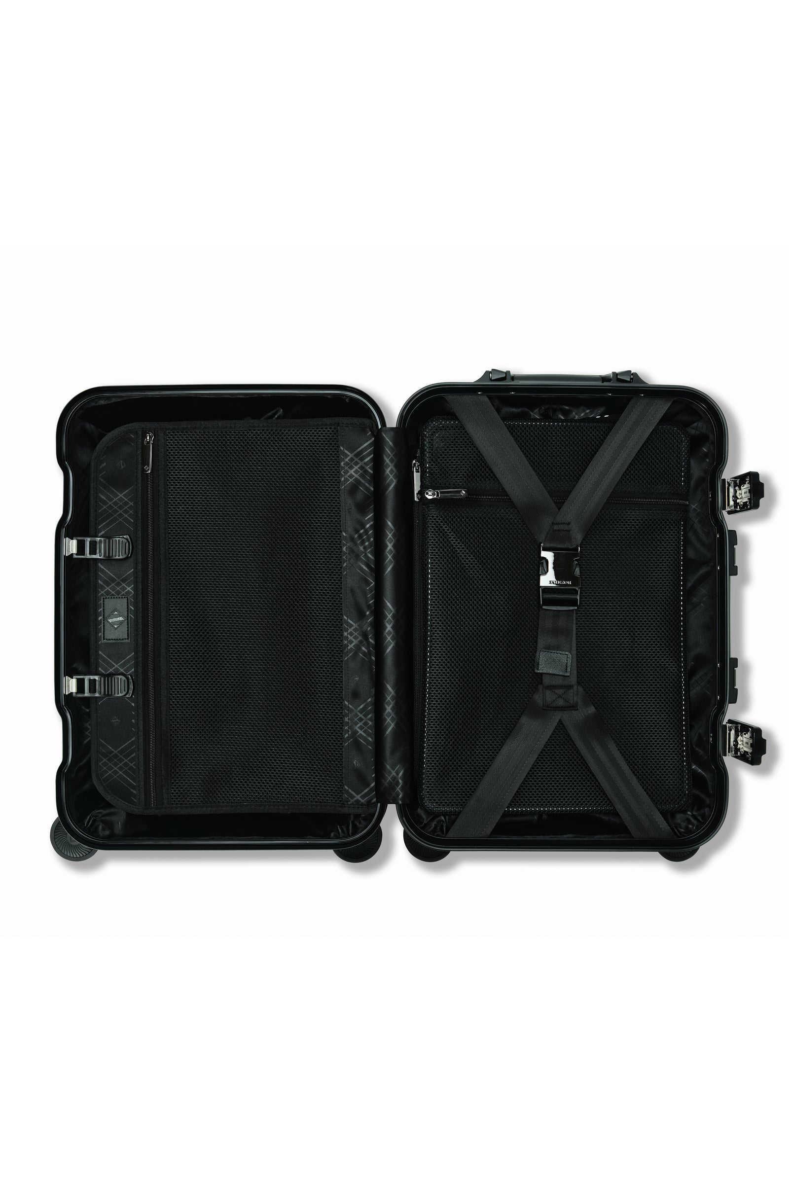 Prezor Aluminum Suitcase - Graphite Black