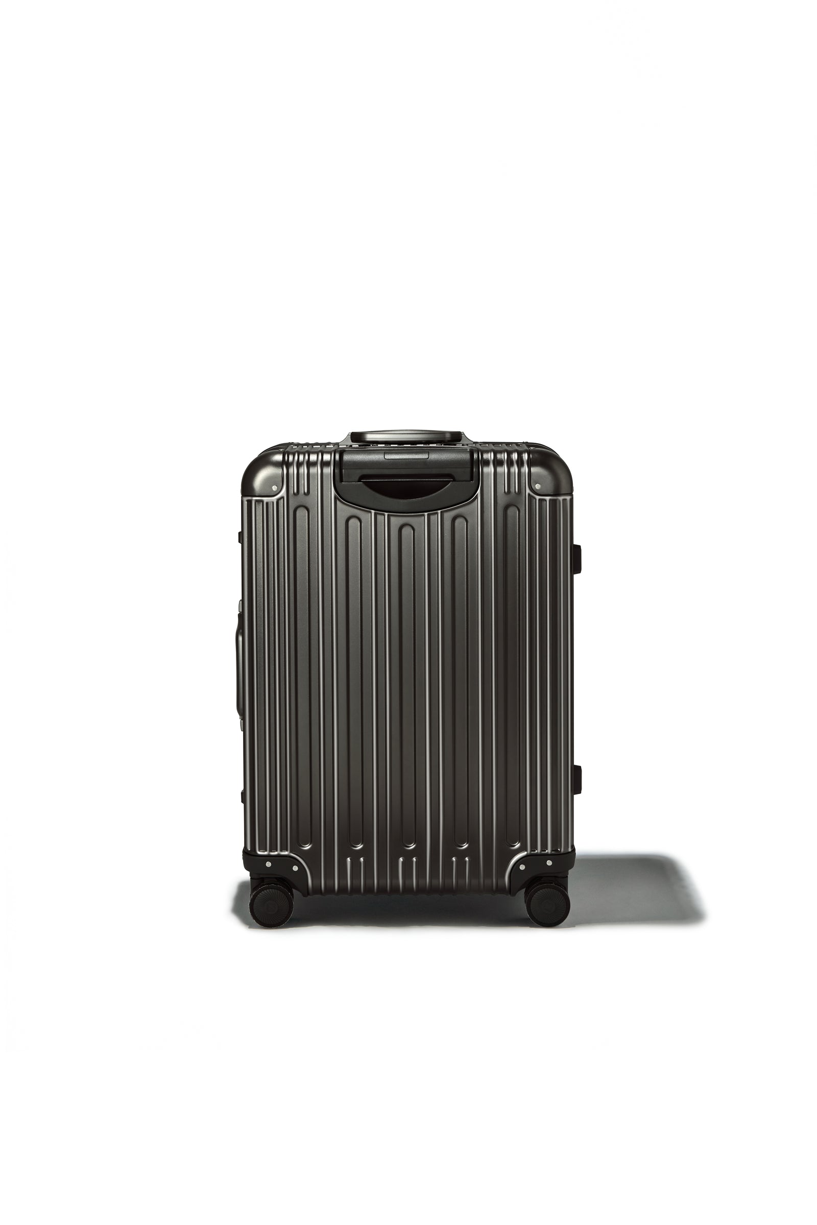 Prezor Aluminum Suitcase - Metallic Grey