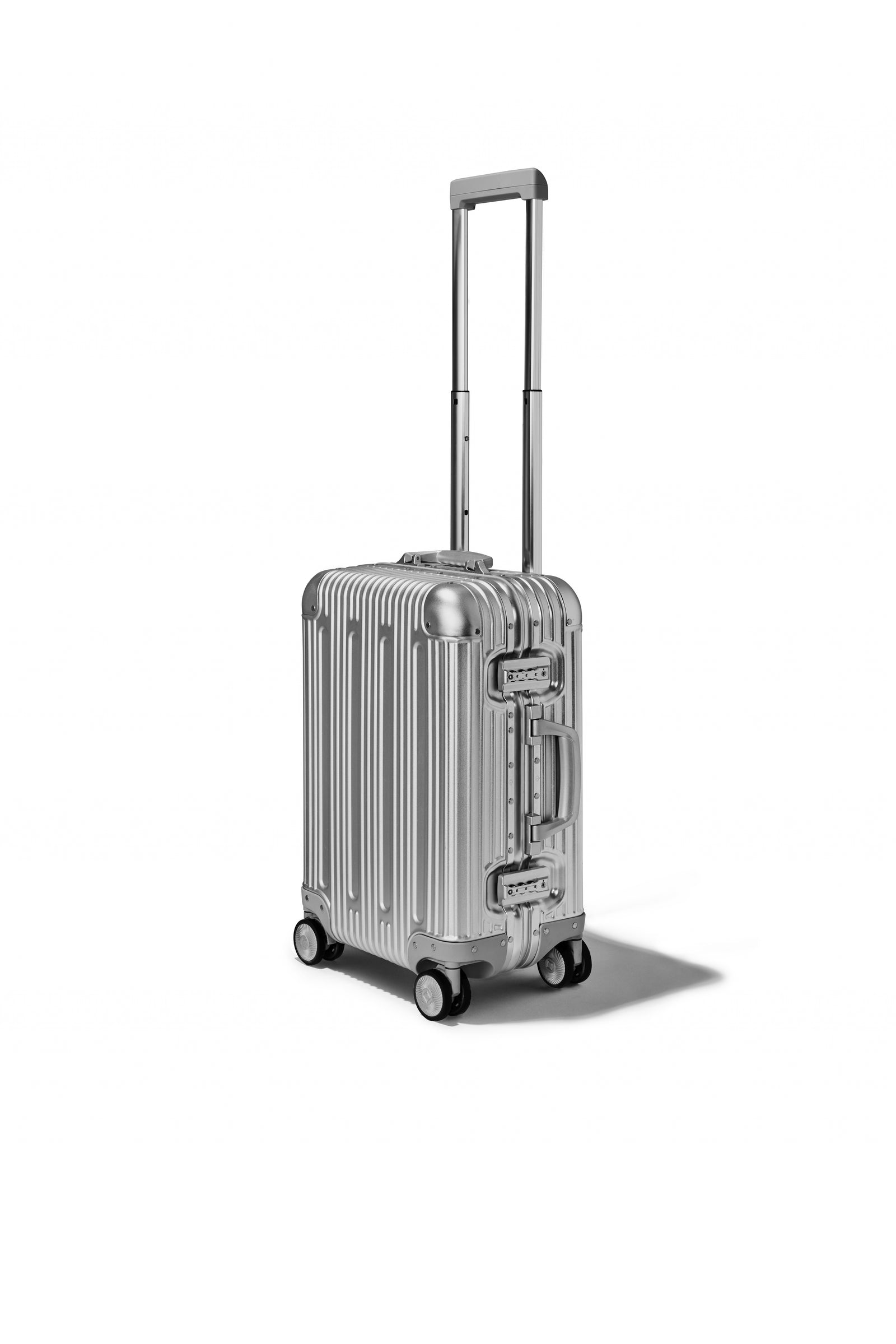 Prezor Aluminum Suitcase - Silver