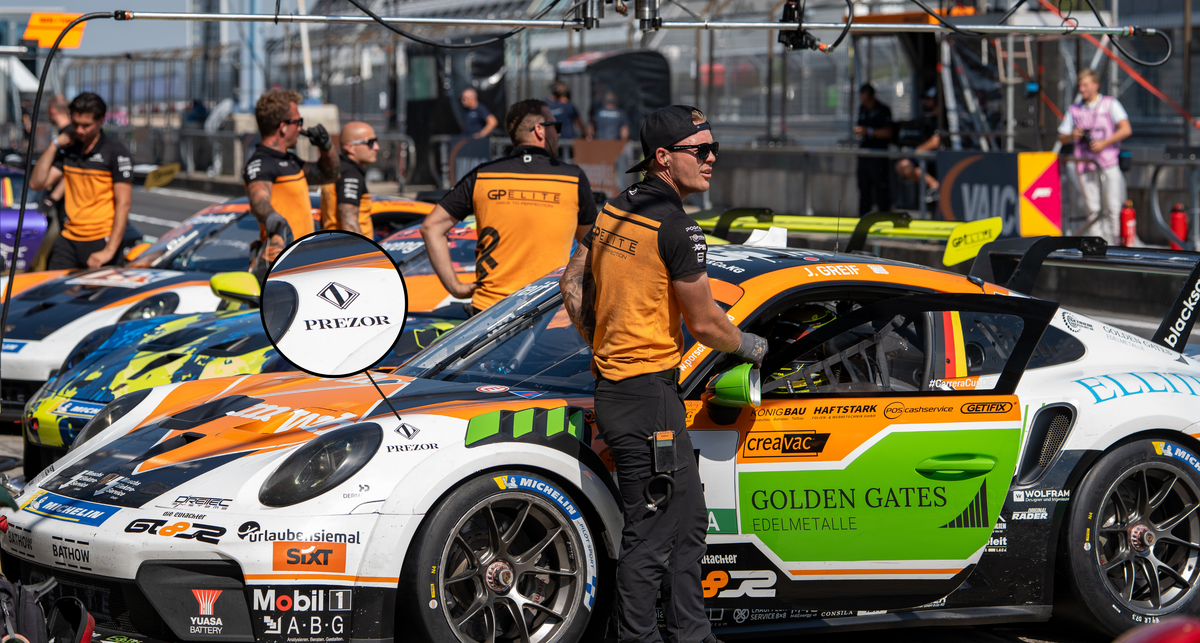 Race car of the GP Elite Racing Team
