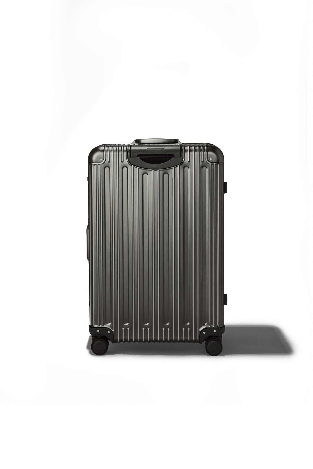 Prezor Aluminum Suitcase - Metallic Grey
