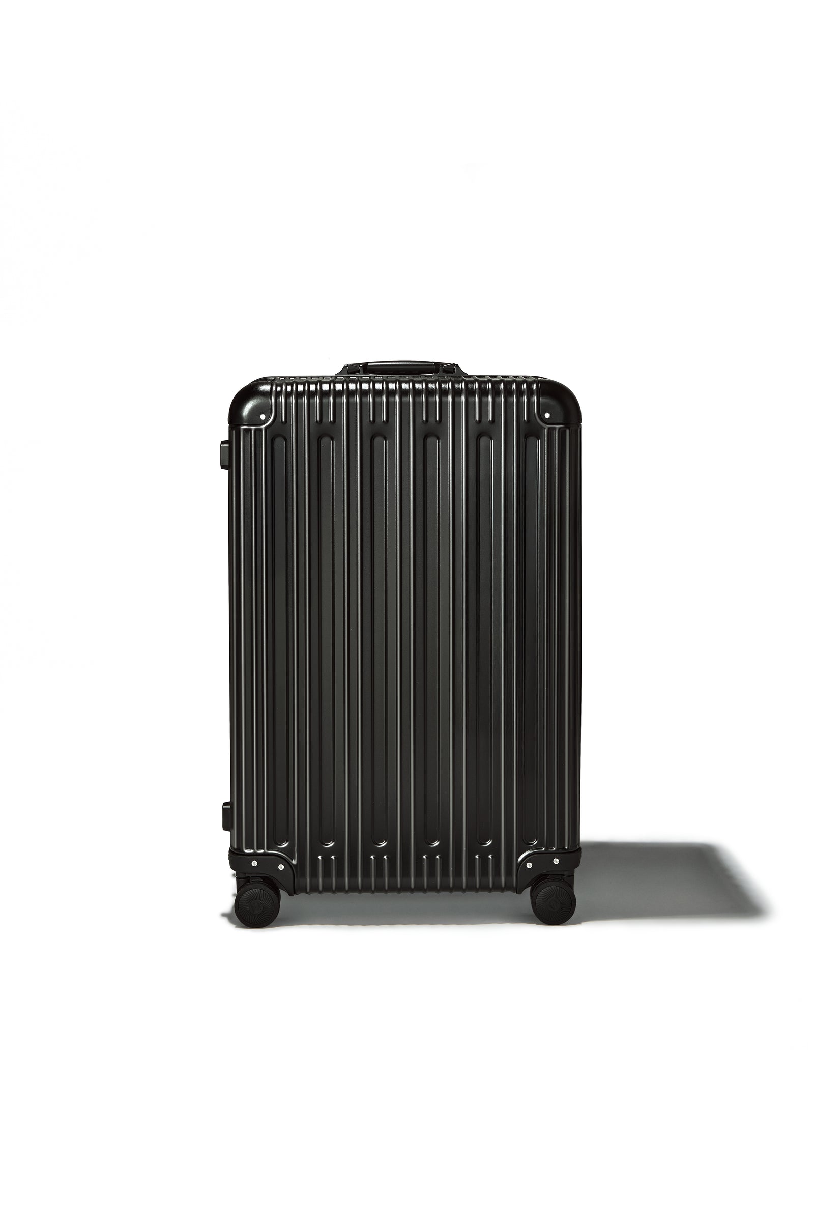 Prezor Aluminum Suitcase - Graphite Black