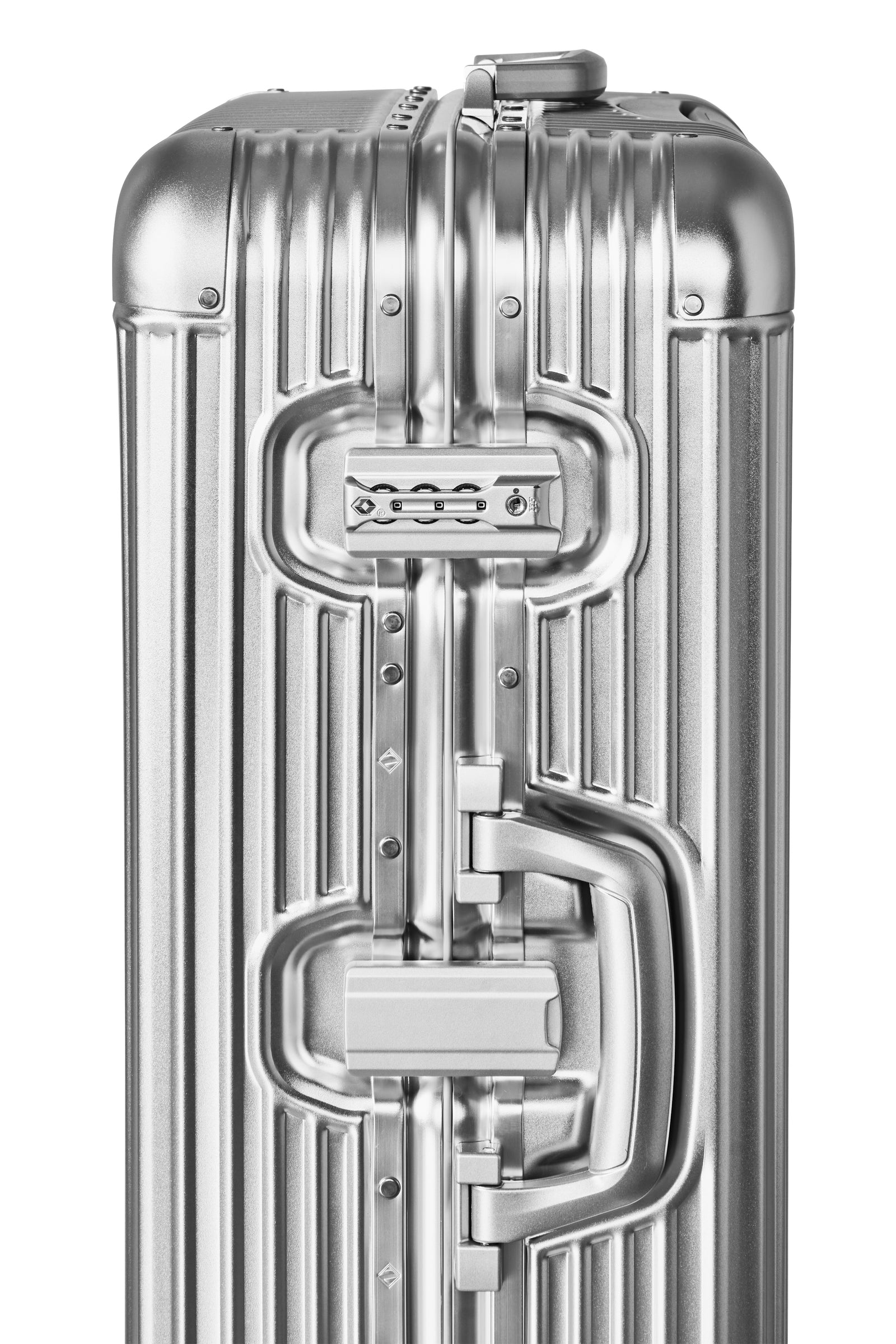 Prezor Aluminum Suitcase - Silver