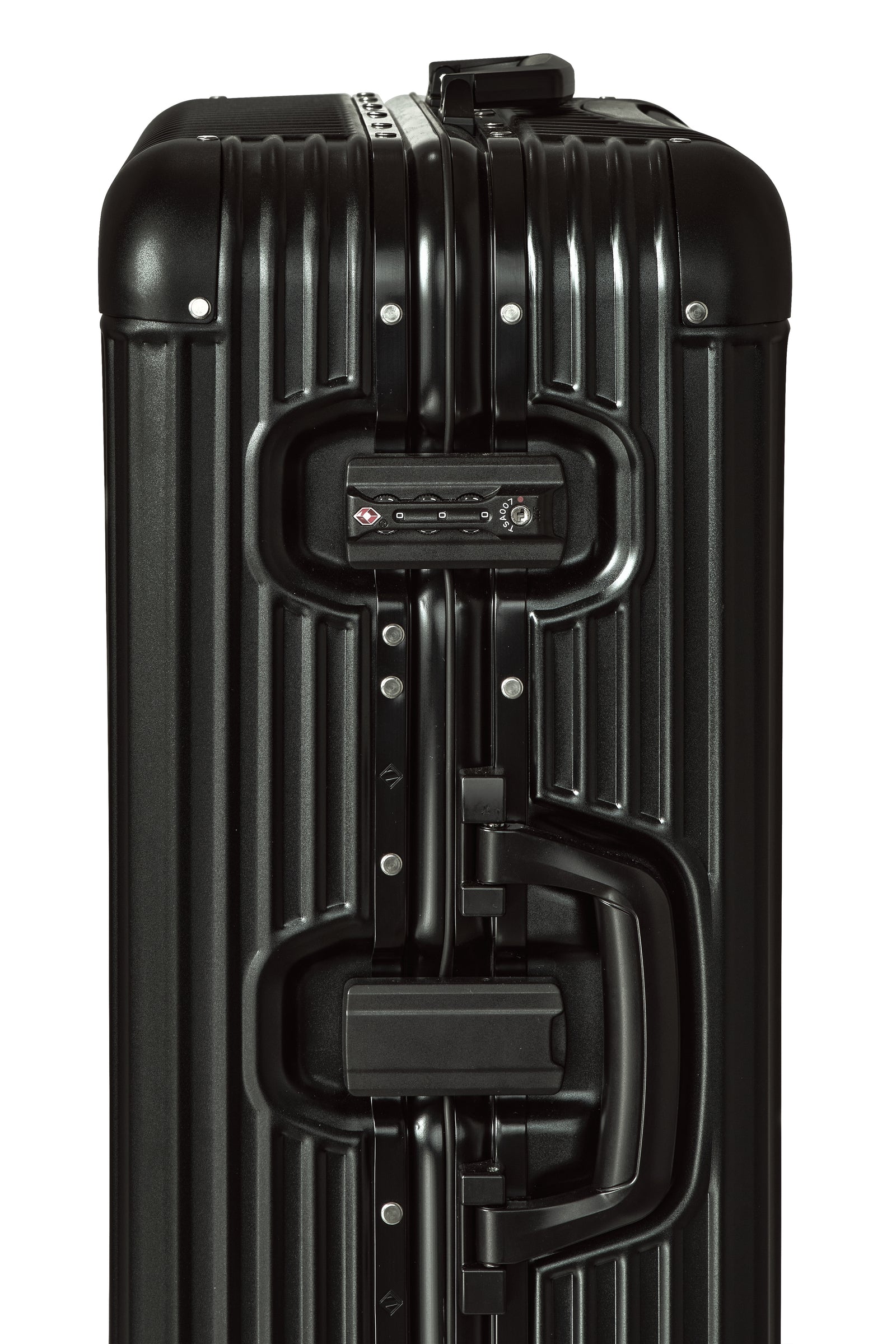 Prezor Aluminum Suitcase - Graphite Black
