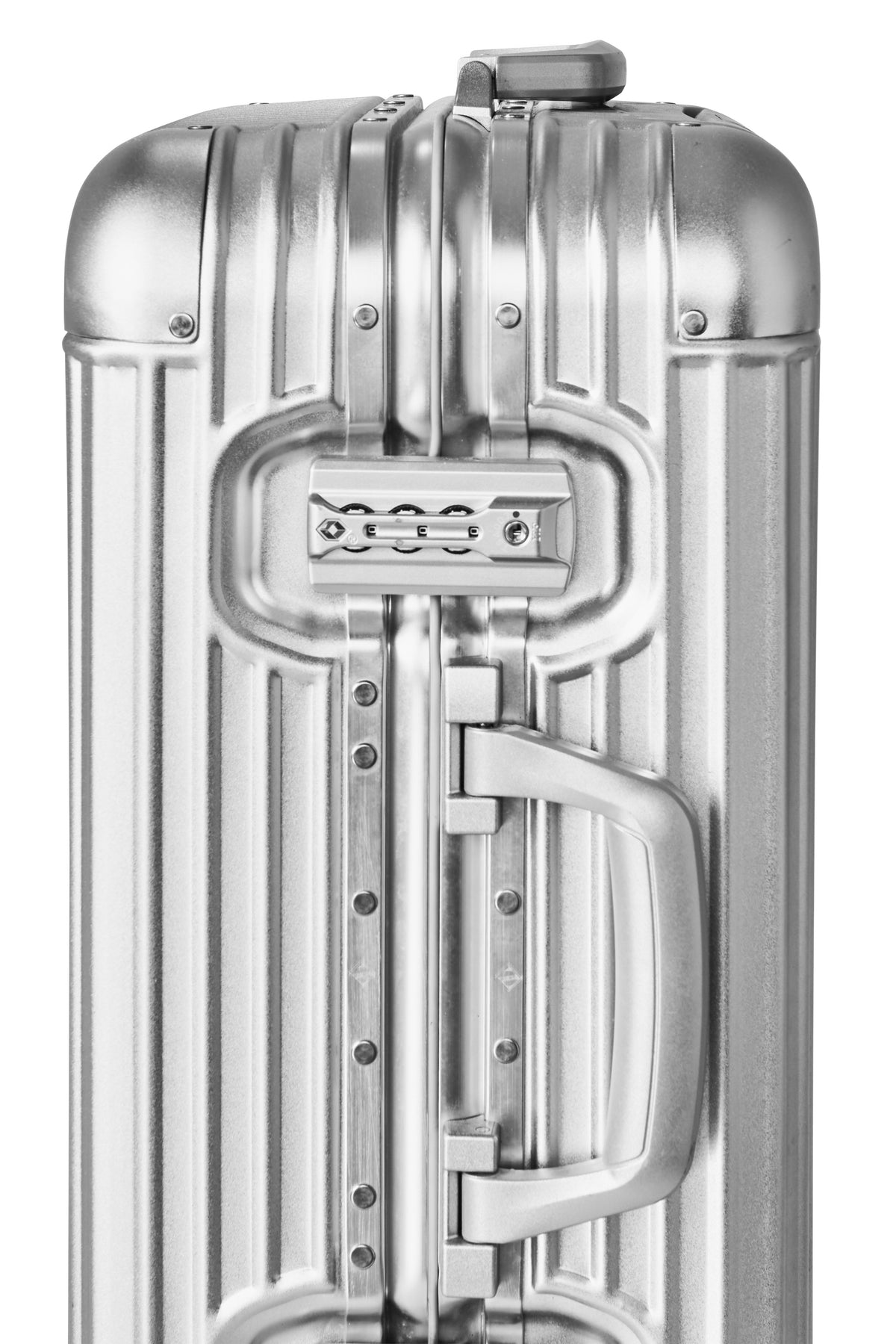 Prezor Aluminum Suitcase - Silver