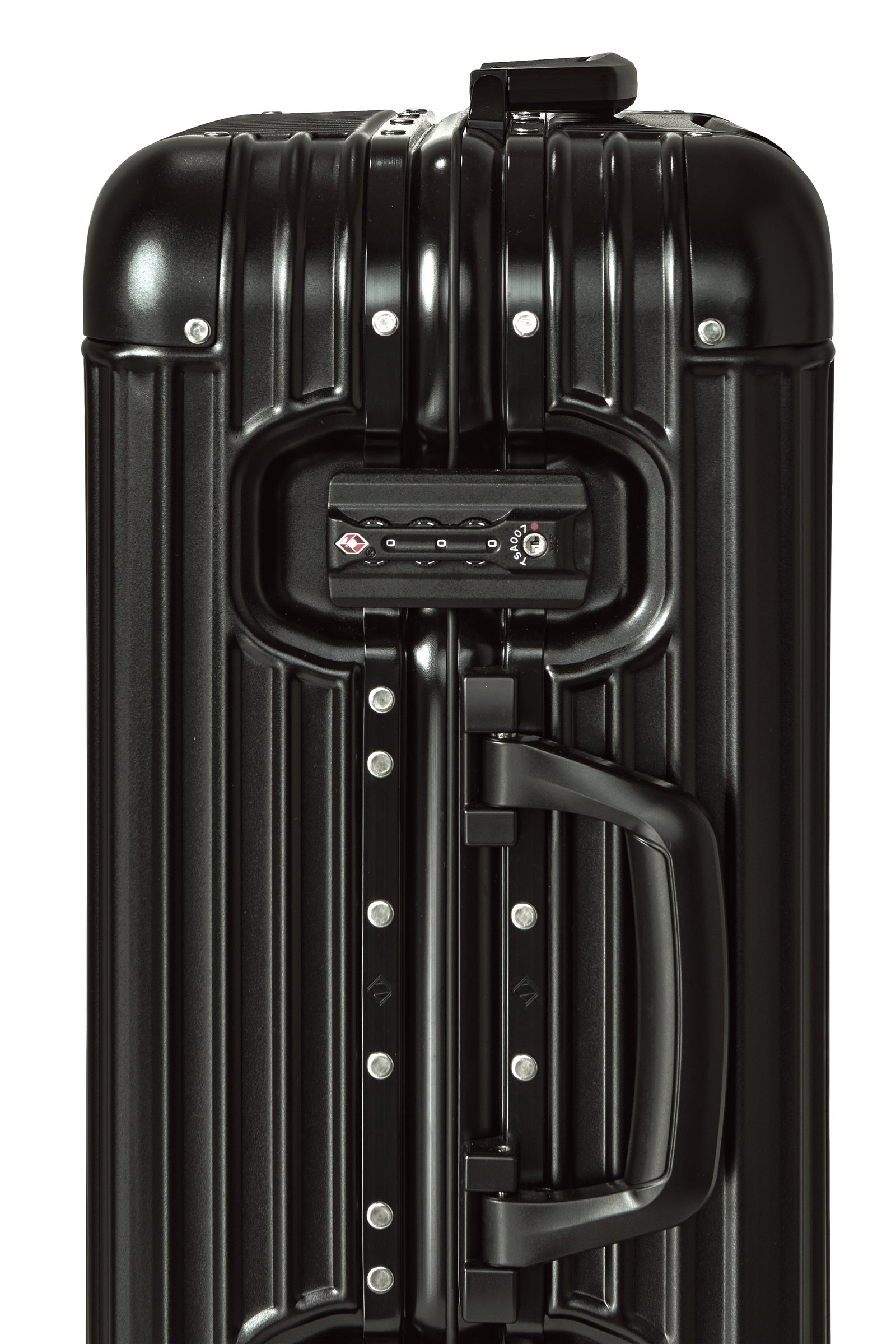 Prezor Aluminum Suitcase - Graphite Black