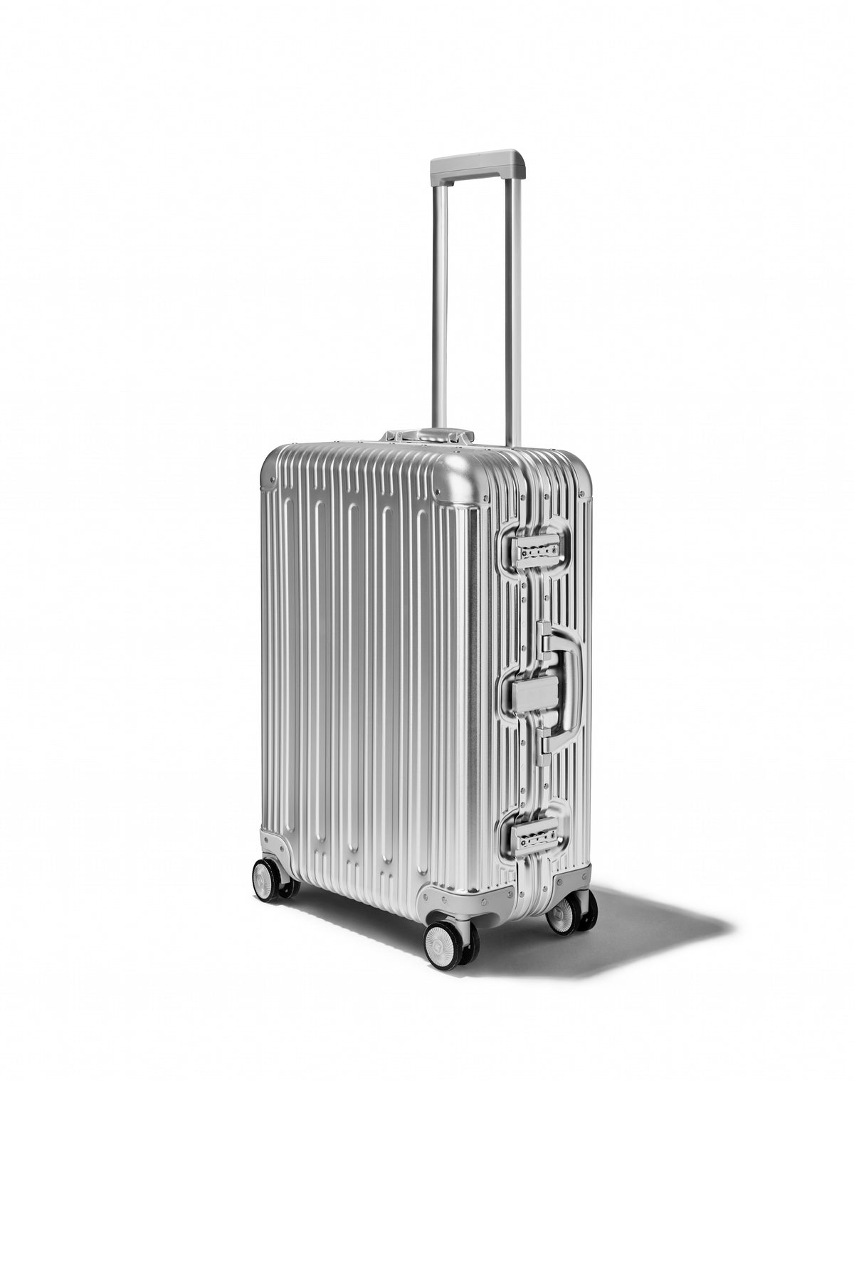 Prezor Aluminum Suitcase - Silver