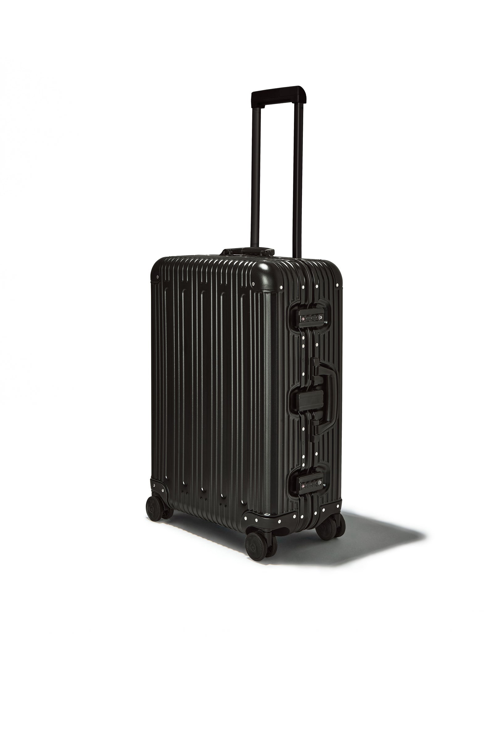 Prezor Aluminum Suitcase - Graphite Black