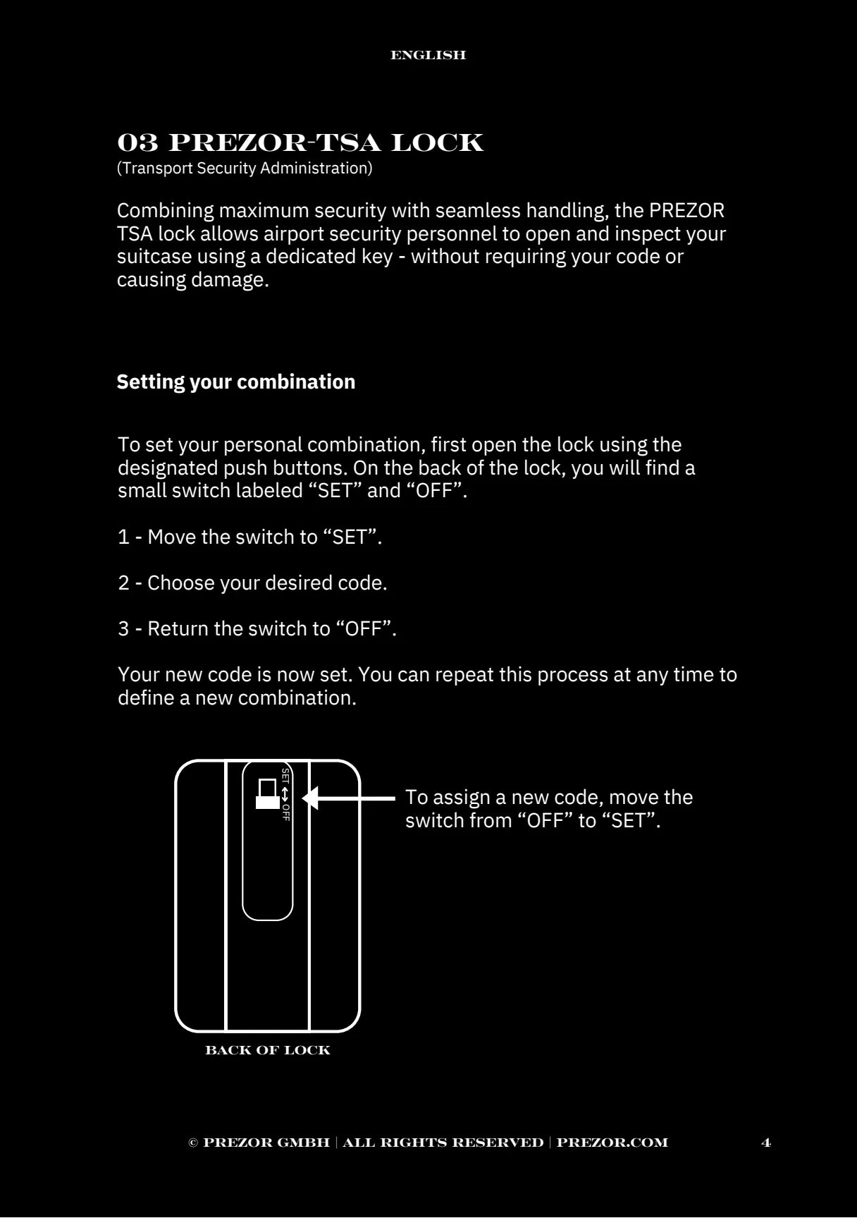 User manual, page 5
