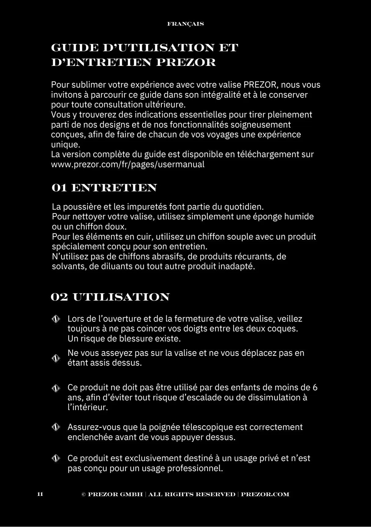 User manual, page 12